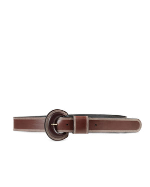 Melissa Belt in Chocolate Brown