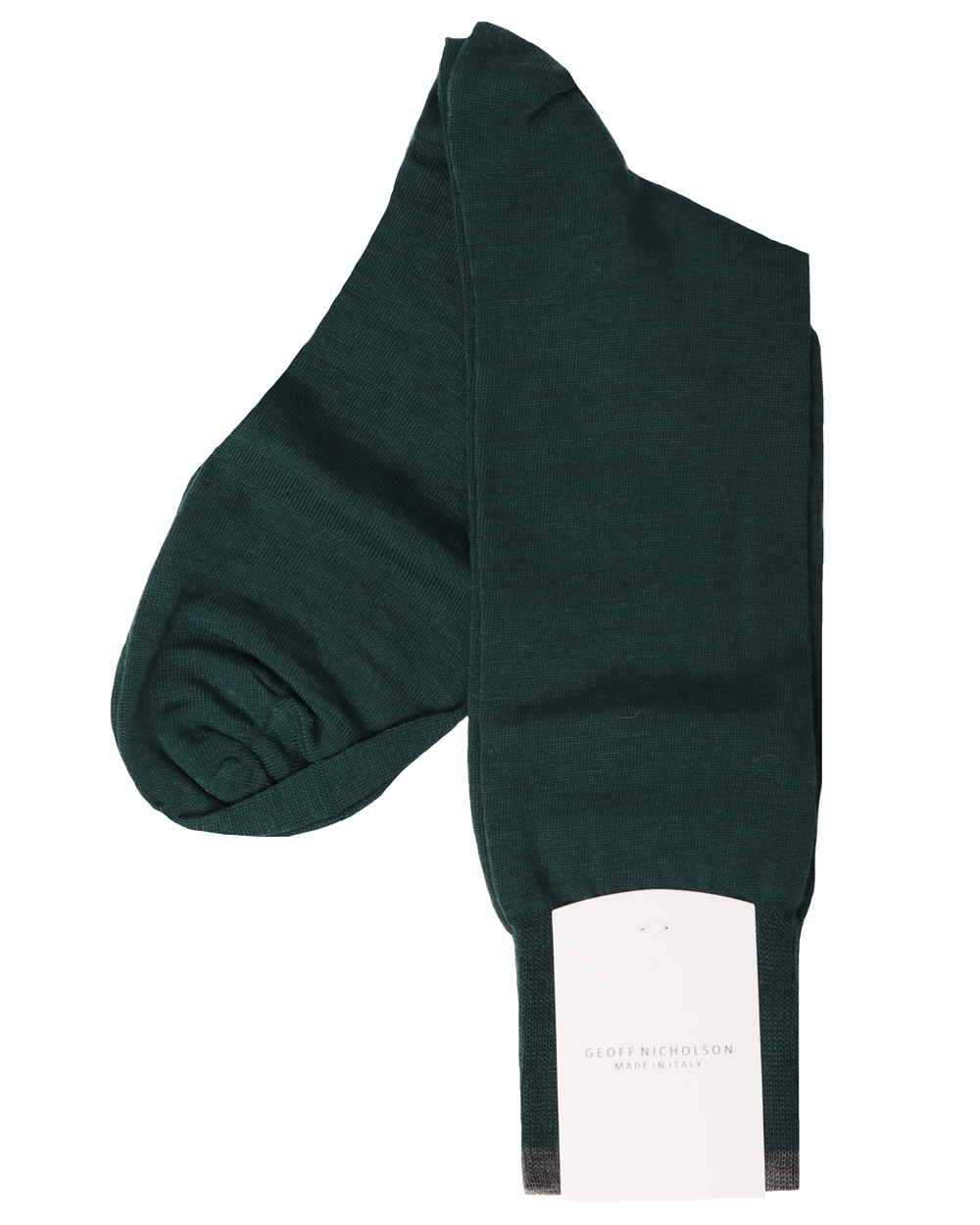 Green Wool Midcalf Socks