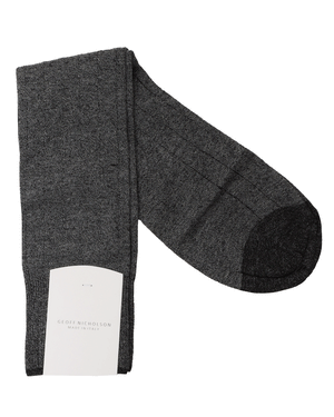 Grey Midcalf Socks