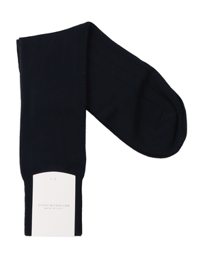 Navy Midcalf Socks