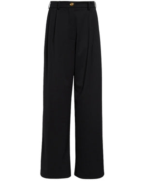 Black Straight Trouser