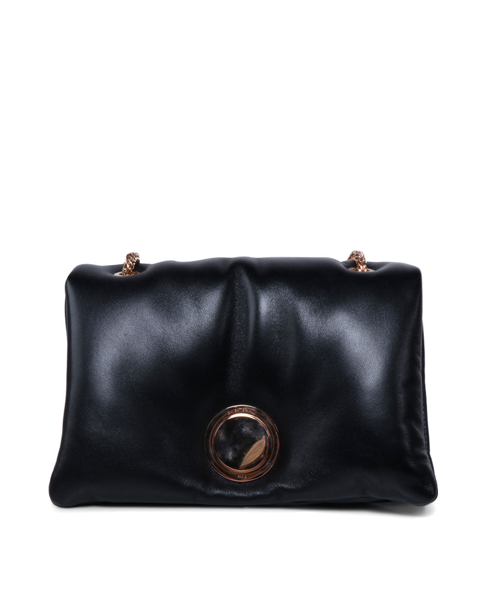 Small Airbag Cushion Bag in Black