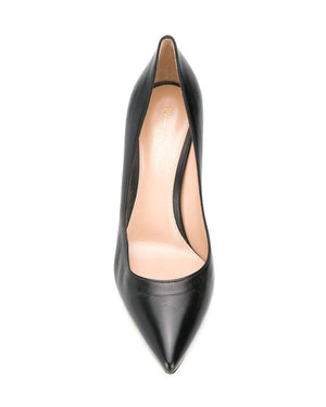 Gianvito 100 Leather Pump in Black