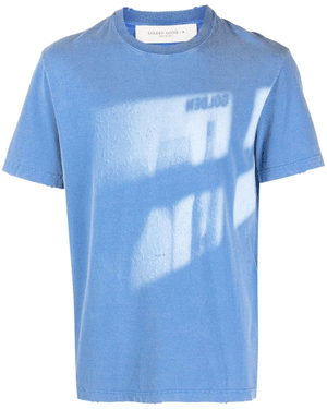 Shadow Blue Graphic T-Shirt