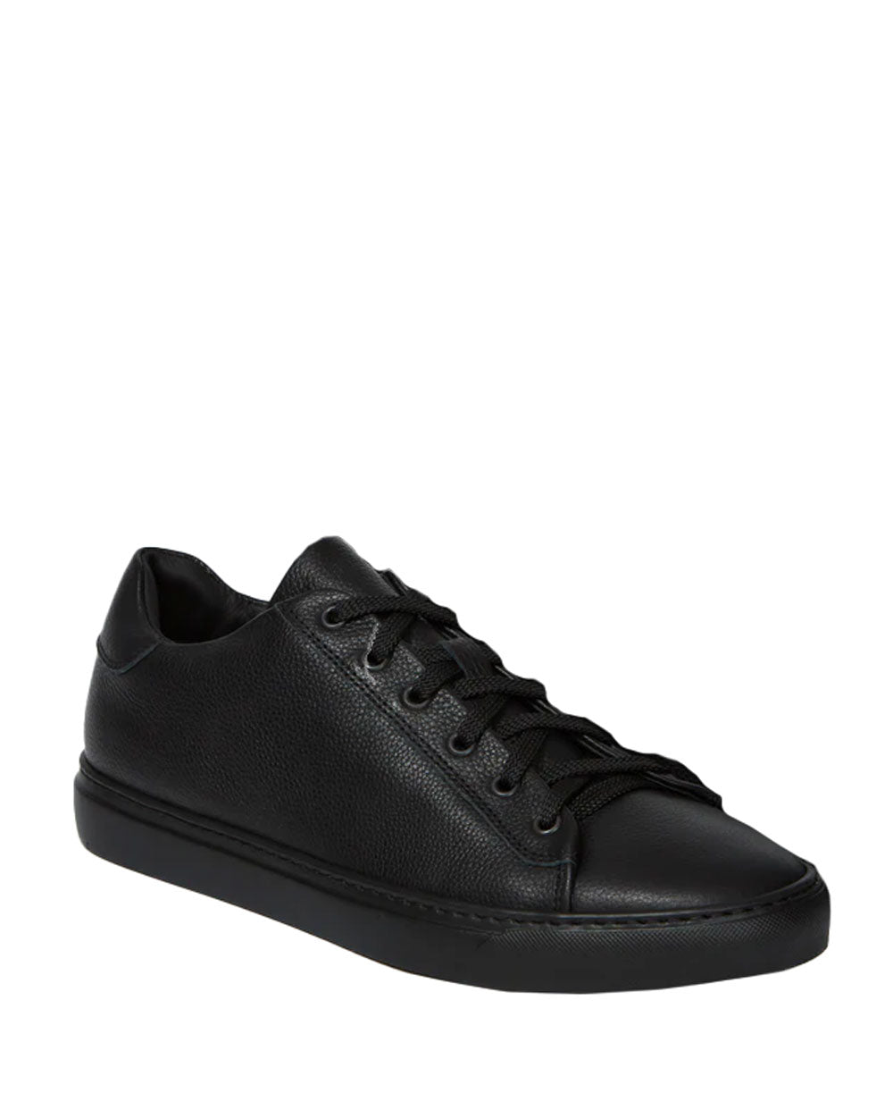 Travis Deerskin Lacep Sneaker in Black