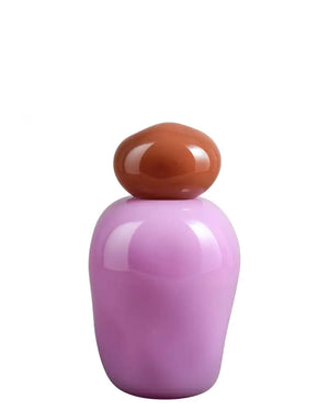 Bonbonniere Medi Vase in Almond and Berry