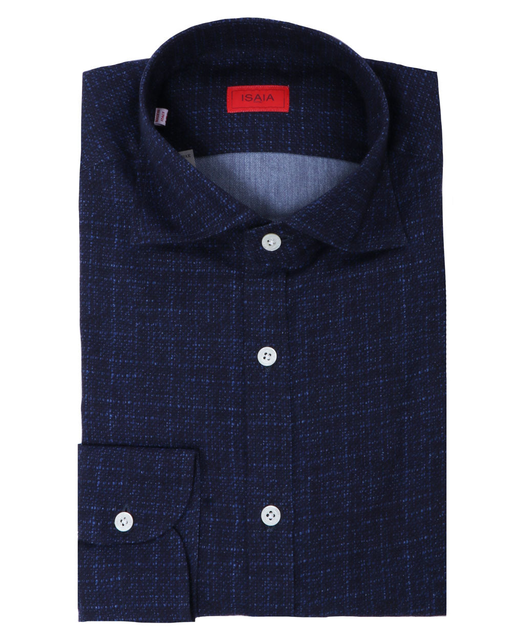 Blue Flannel Dress Shirt