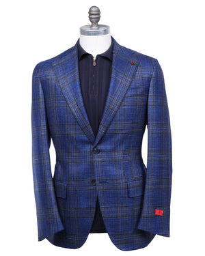 Blue Marechiaro Plaid Sportcoat