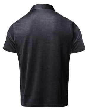 Dark Grey Short Sleeve Polo