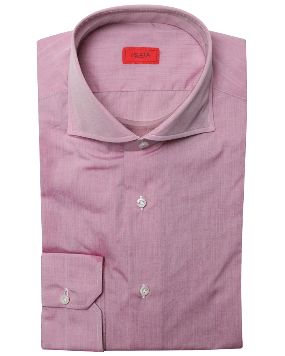 Heathered Mauve Cotton Dress Shirt