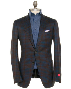 Rust and Blue Check Sportcoat