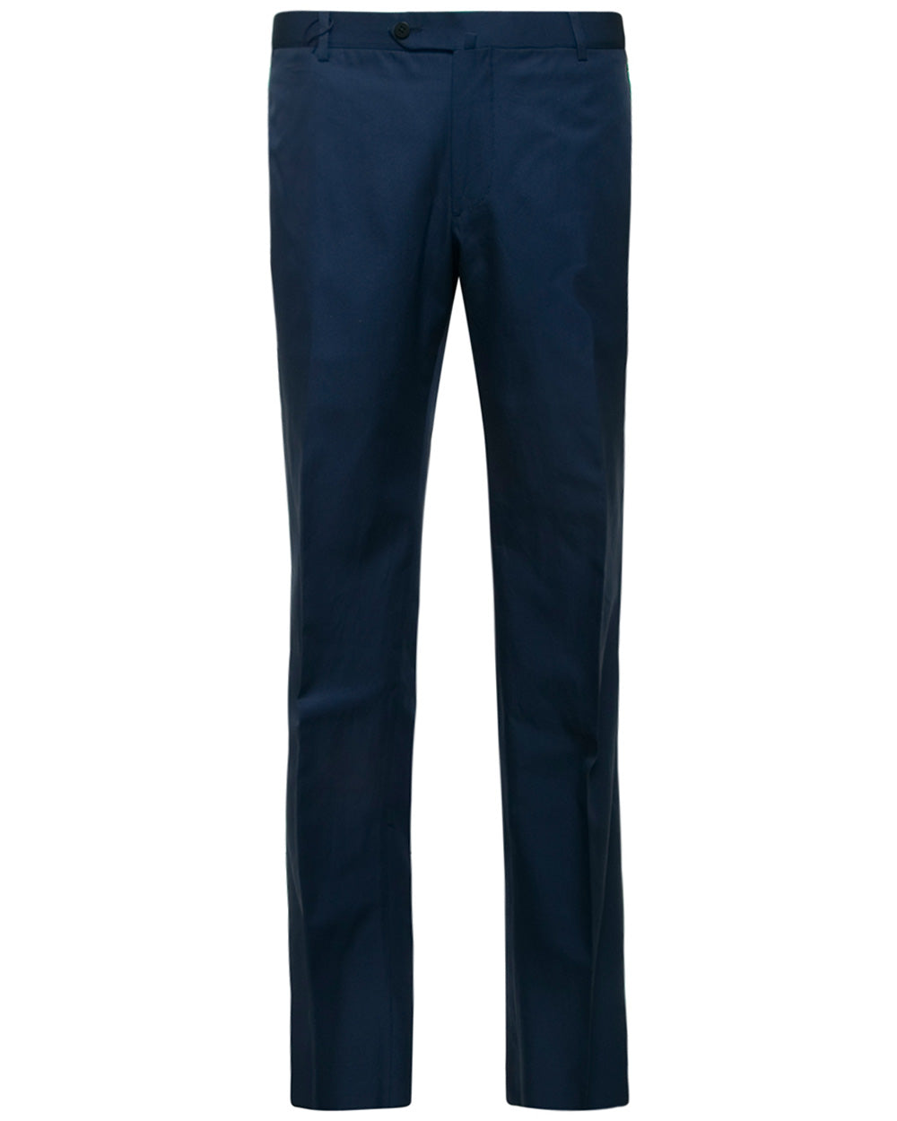 Solid Navy Trouser