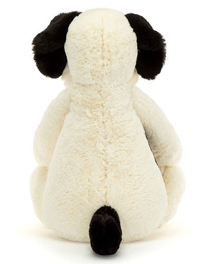 Bashful Black & Cream Puppy - Really Big