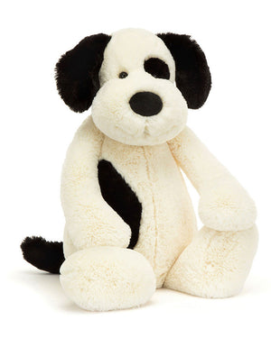 Bashful Black & Cream Puppy - Really Big