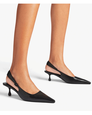 Amel 50 Slingback Pump in Black