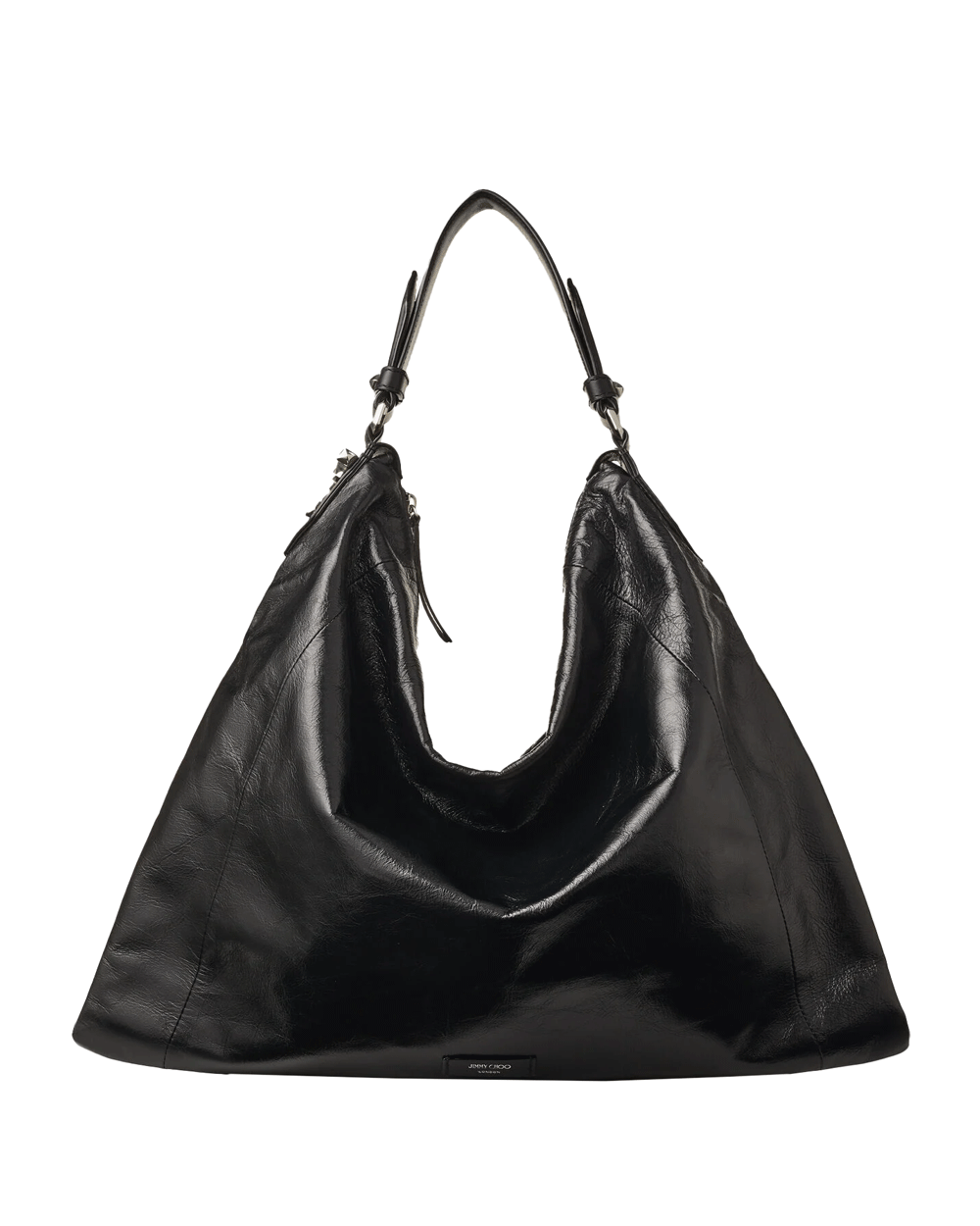 Jimmy Choo | Bags | Jimmy Choo Parfums Shoulder Tote Bag In Black Embossed Faux  Leather | Poshmark