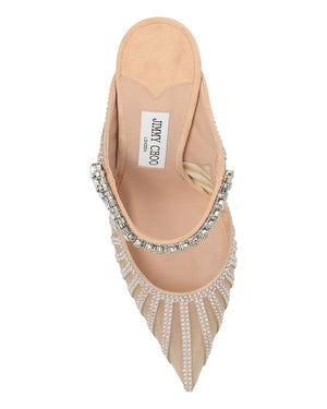 Bing 100m Crystal Embellishment Pump in Macaron