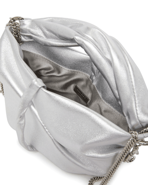 Jimmy Choo - Bonny Silver Metallic Nappa Leather Mini Bag