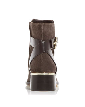 Clarice 45 Bootie in Coffee