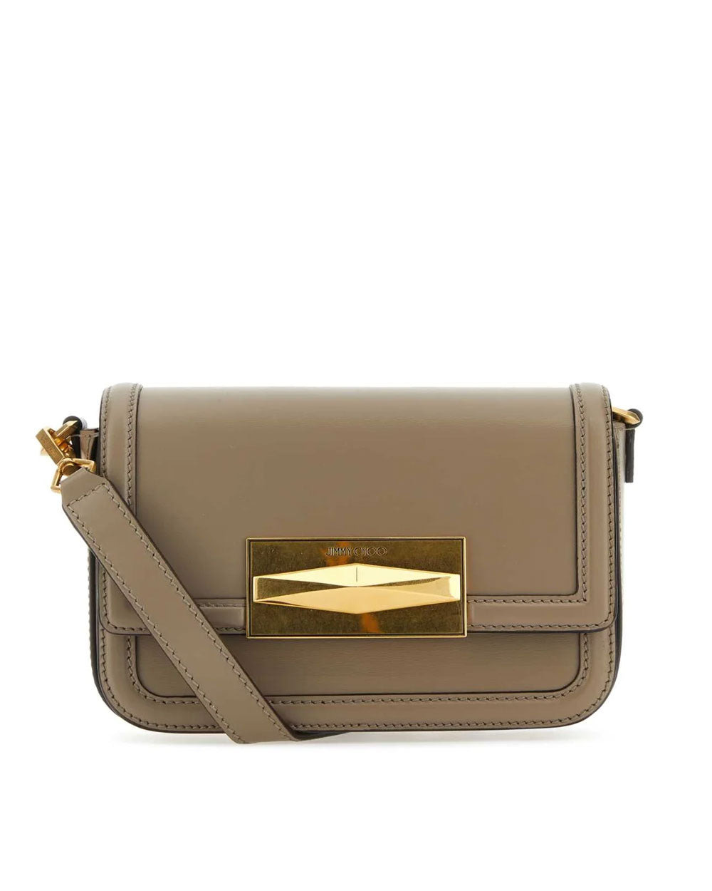 Jimmy Choo Diamond Crossbody Bag in Taupe – Stanley Korshak