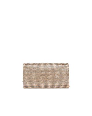 Fizzy Clutch in Champagne