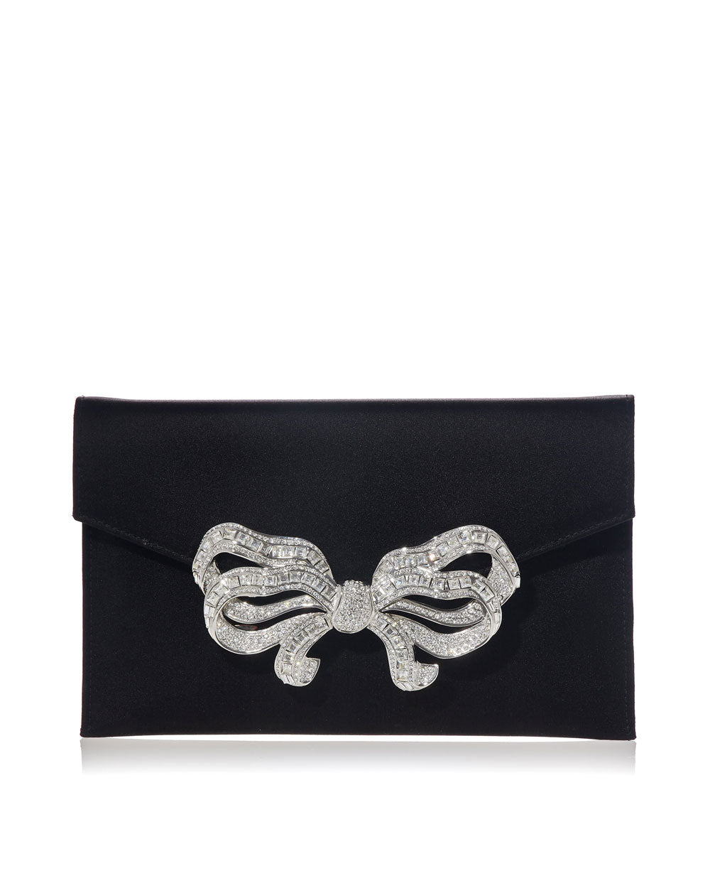 Judith Leiber Couture Bow Crystal Clutch