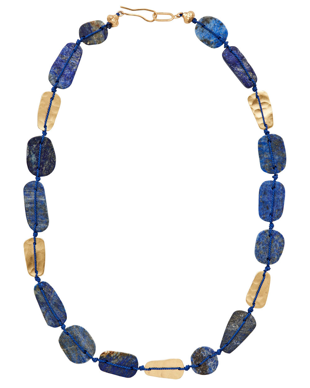 Artifact Bronze and Lapis Necklace