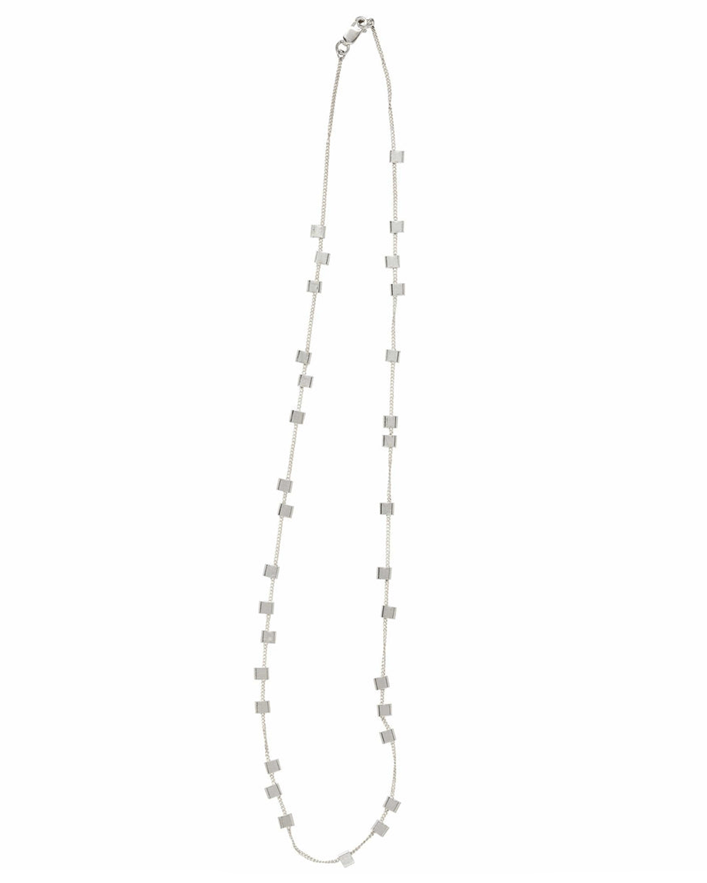 Bertoia Sterling Silver Chain Necklace