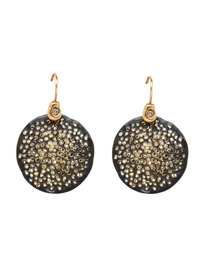 Pollen Black Bronze Earrings