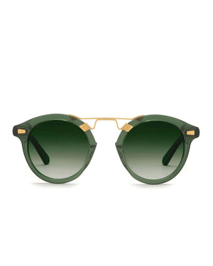STL II Sunglasses in Bottle Green