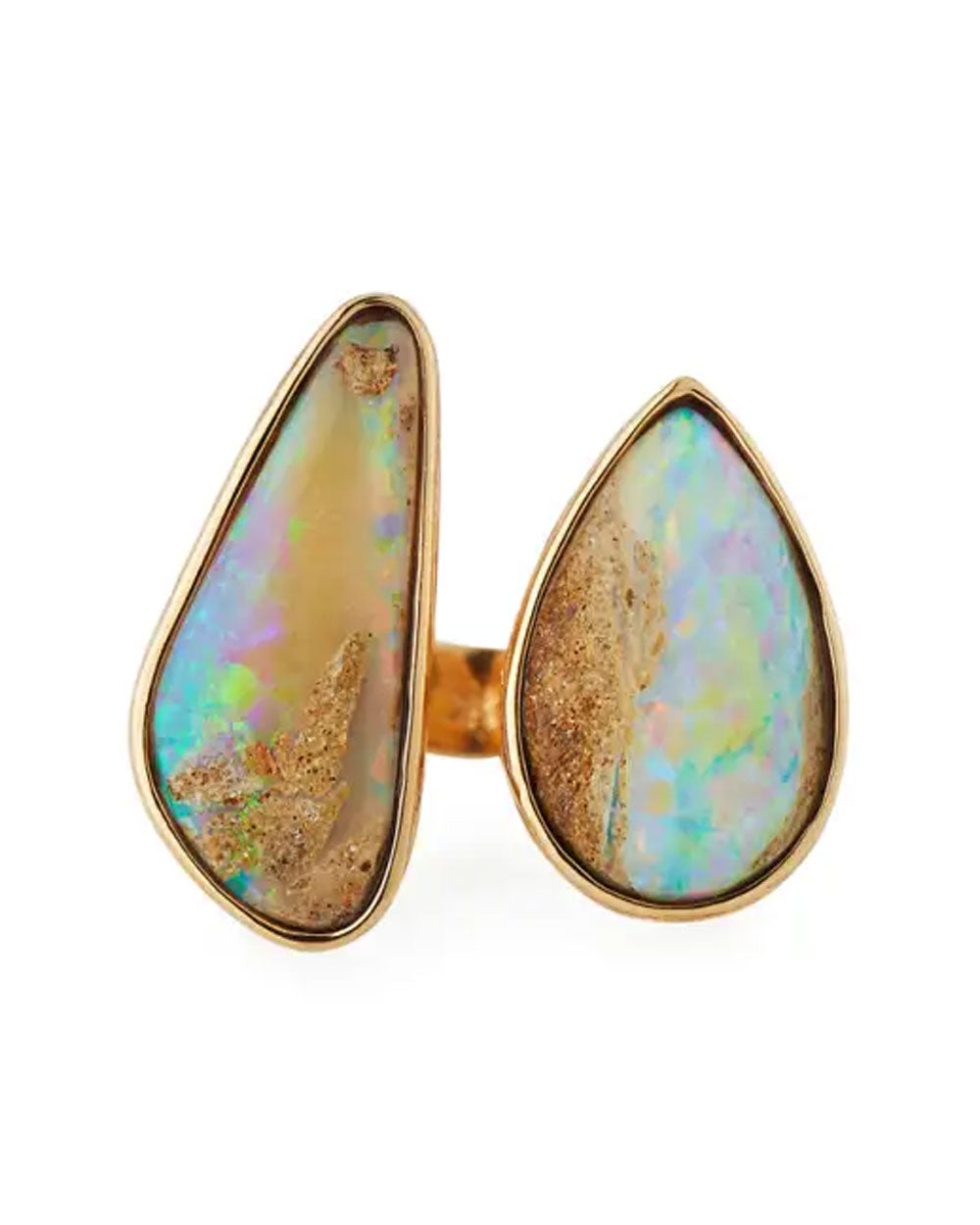 Double Opal Ring