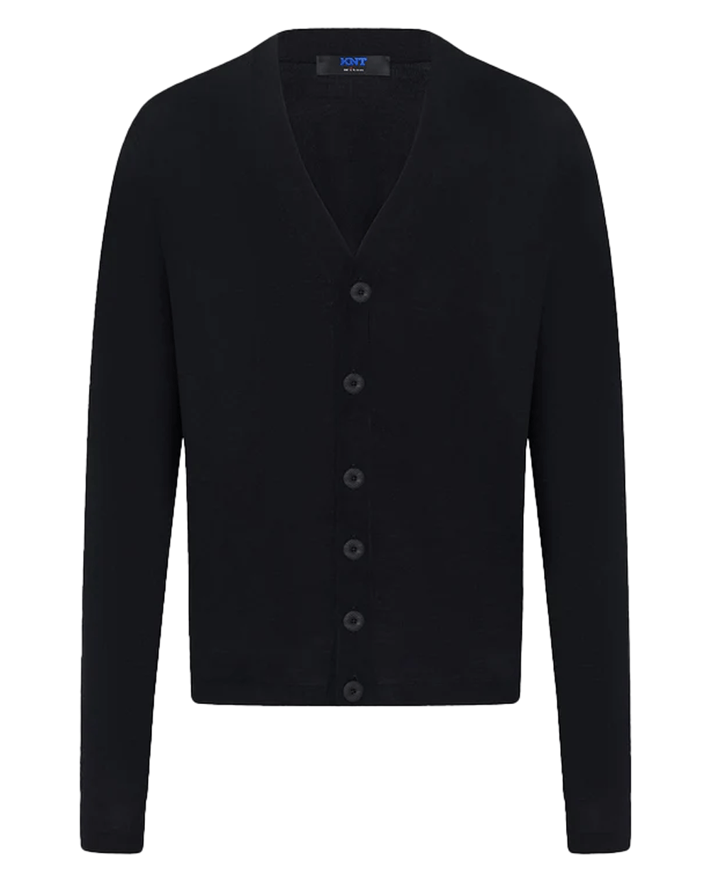 Black Textured Cardigan