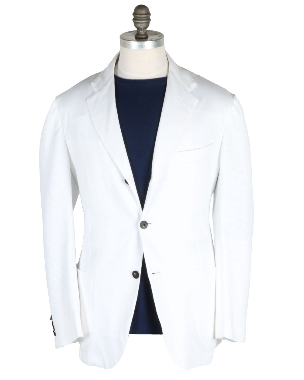 Ivory Textured Stretch Sportcoat