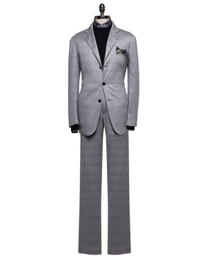 Heather Grey Jersey Grey Suit