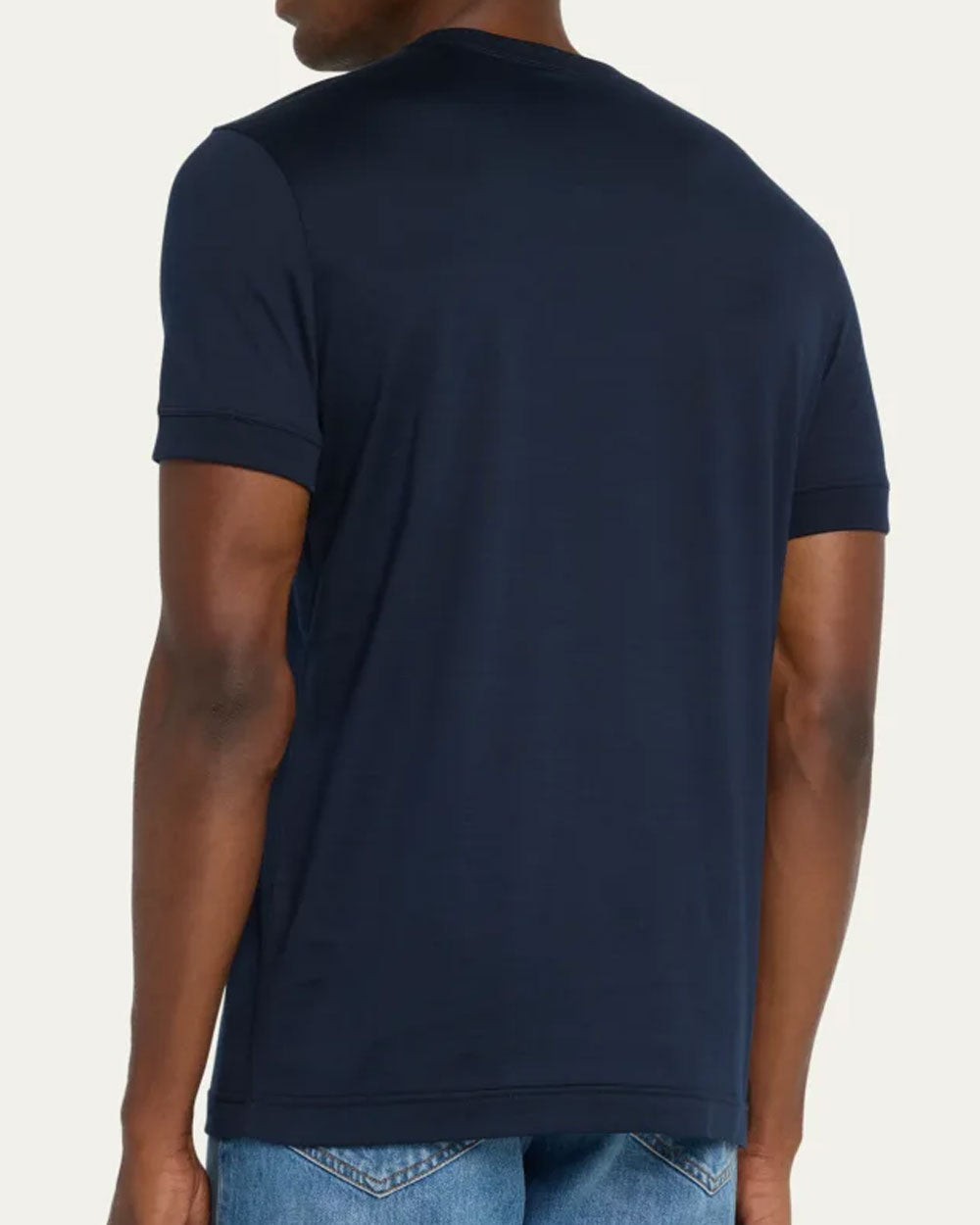 Navy Crewneck Tee