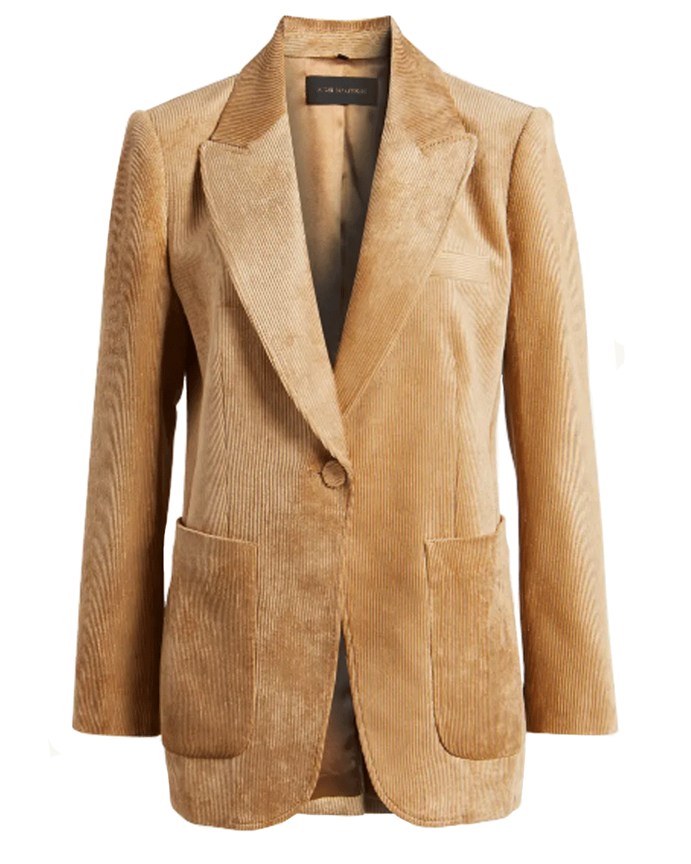 Chestnut Soft Corduroy Blazer