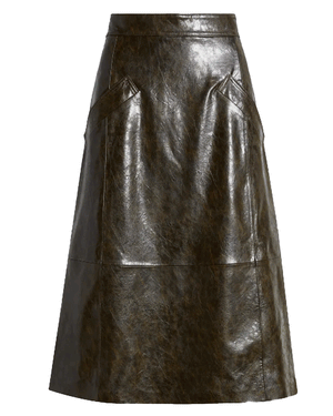 Dark Brown Rustic Skirt