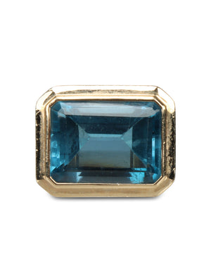 Blue Topaz Cocktail Ring