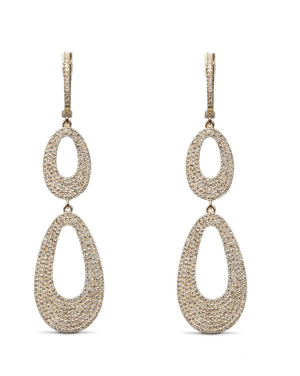 Diamond Aladdin Earrings