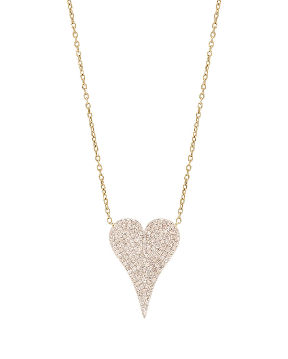 Diamond Heart Pendant Necklace