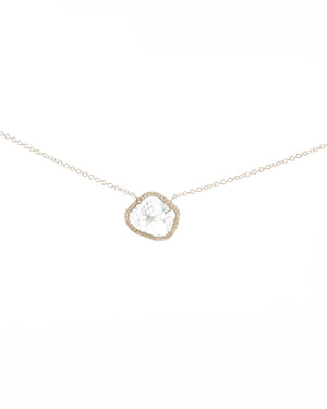 Poppy Sliced Diamond Necklace