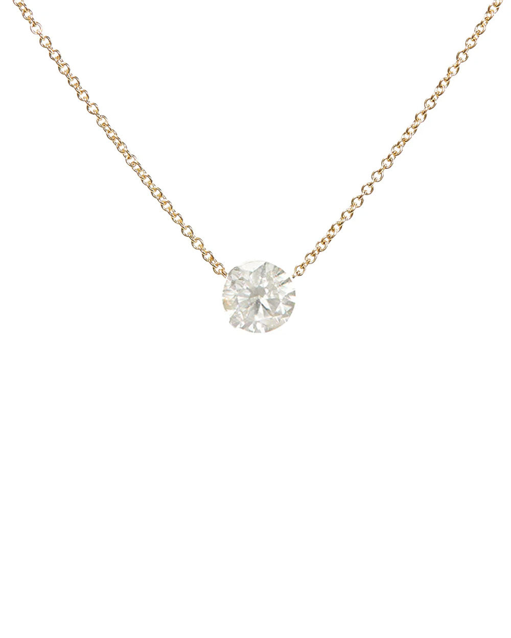 Single Set Diamond Necklace