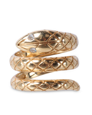 Snake Wrapped Ring
