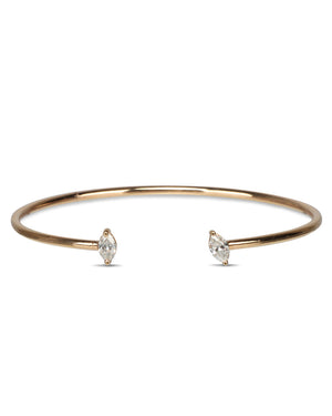 Twin Diamond Flex Bracelet