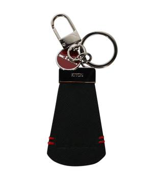 Forrest Saffiano Leather Keychain