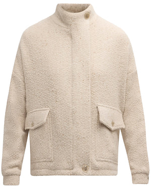 Beige Woven Jacket