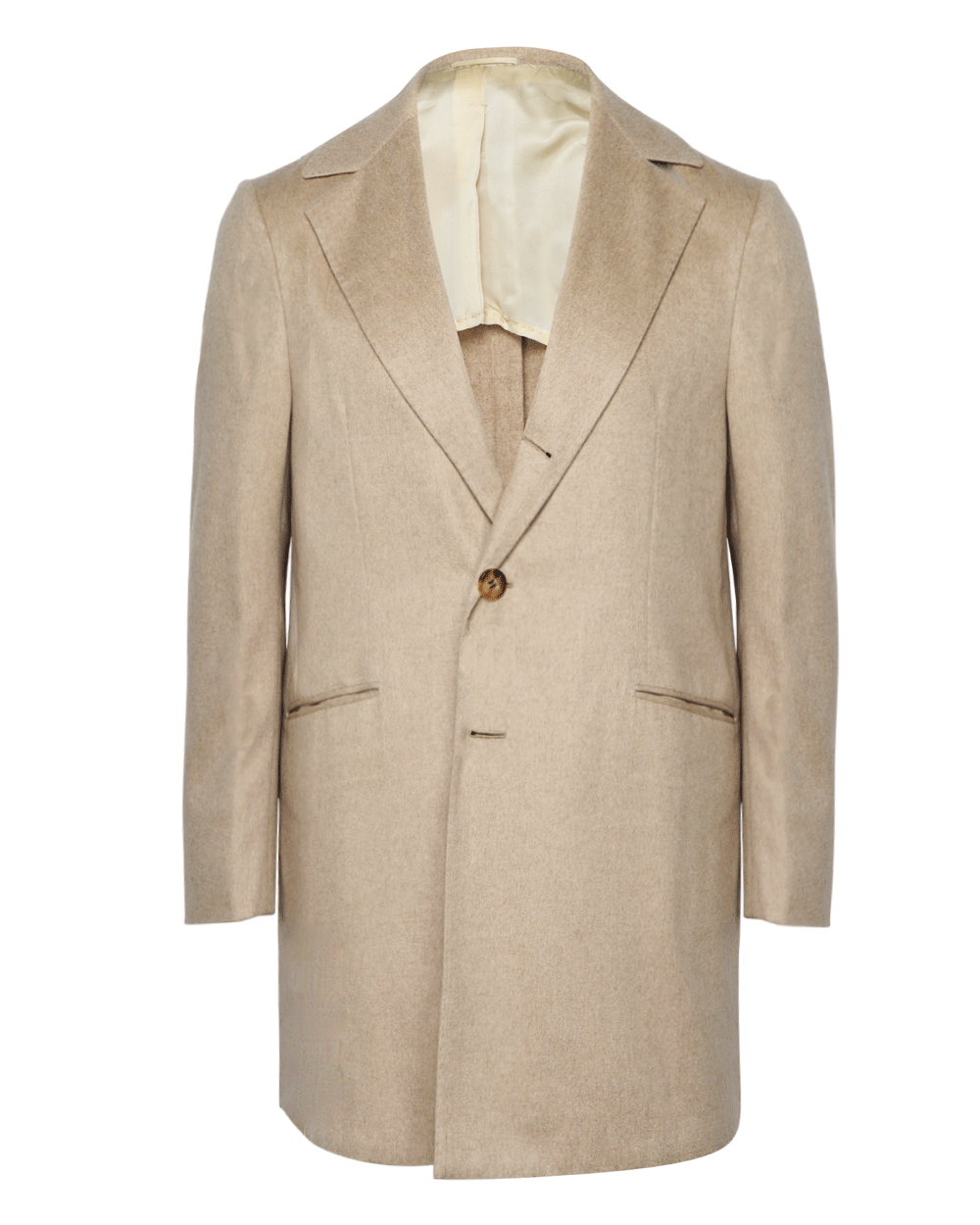 Camel Cashmere Topcoat