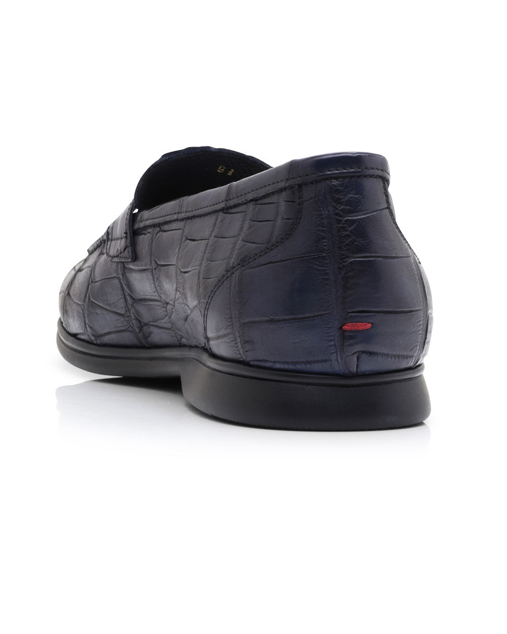 Crocodile Casual Loafer in Navy