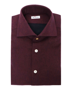 Flannel Maroon Sportshirt