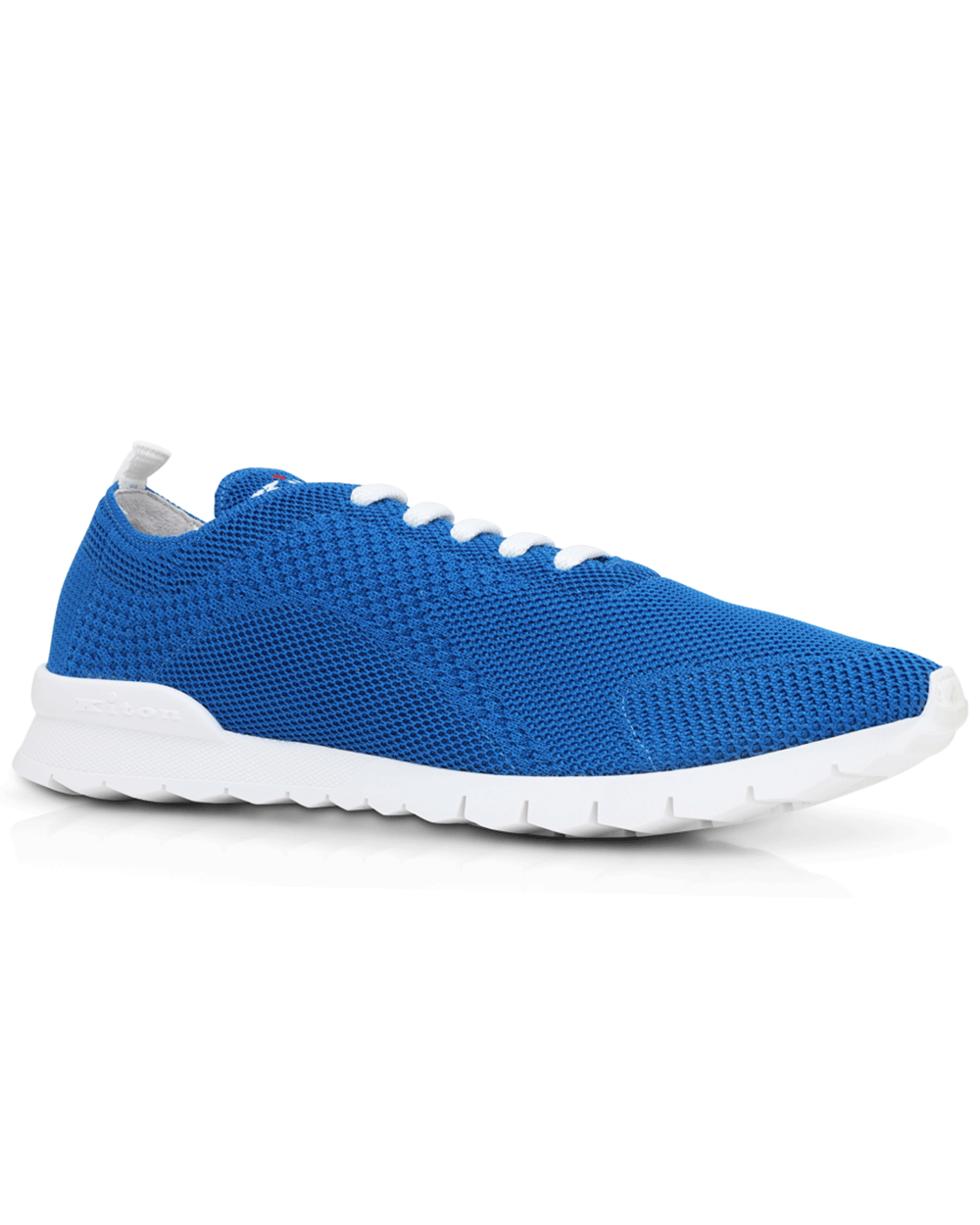 Knit Low Top Sneaker in Blue